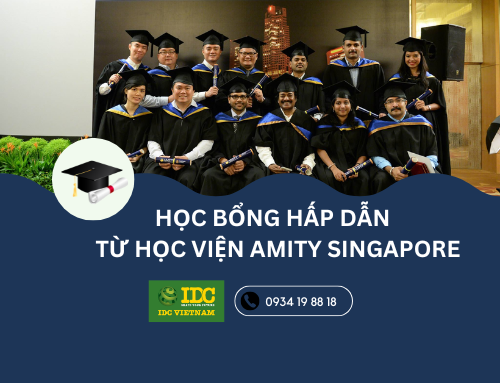 HỌC BỔNG HẤP DẪN ĐẾN TỪ HỌC VIỆN AMITY SINGAPORE