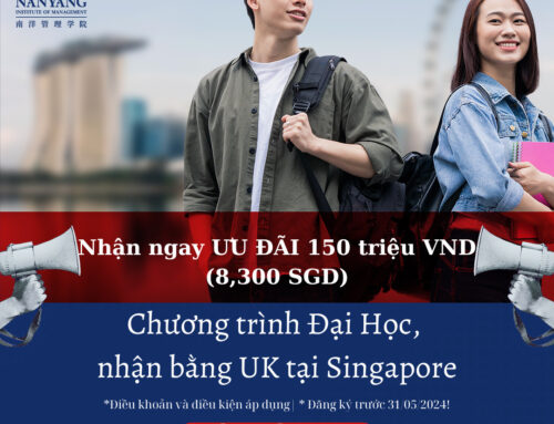 Nhận ngay Ưu Đãi 150tr – Chương trình đại học nhận bằng UK tại Singapore