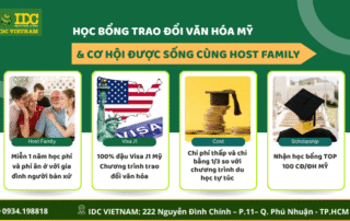 Học bổng trao đổi văn hoá Mỹ