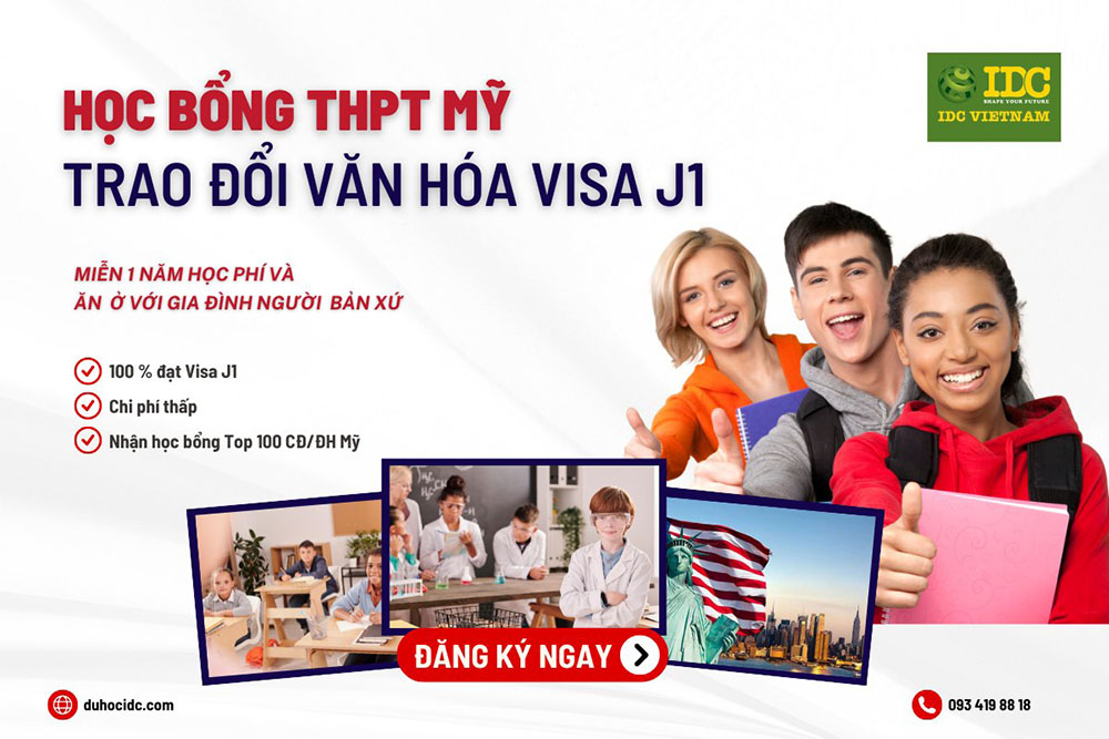 Chương trình Trao đổi văn hóa Mỹ - Visa J1