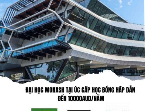 ĐẠI HỌC MONASH CẤP HỌC BỔNG HẤP DẪN LÊN ĐẾN 10000AUD/NĂM TẠI ÚC