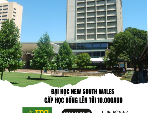 ĐẠI HỌC NEW SOUTH WALES CẤP HỌC BỔNG LÊN TỚI 10.000AUD