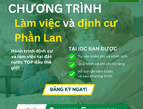 CHƯƠNG TRÌNH LÀM VIỆC VÀ ĐỊNH CƯ PHẦN LAN