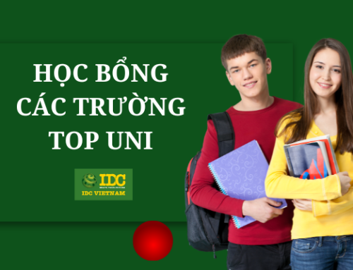 HỌC BỔNG CÁC TRƯỜNG TOP UNI TẠI MỸ NĂM HỌC 2024 – 2025