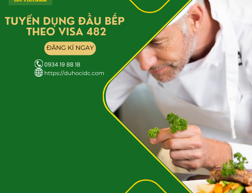 Định cư lao động Úc với công việc Đầu bếp