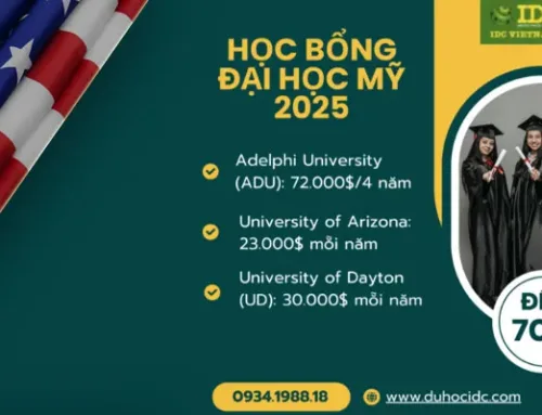 HỌC BỔNG ĐẠI HỌC MỸ 2025