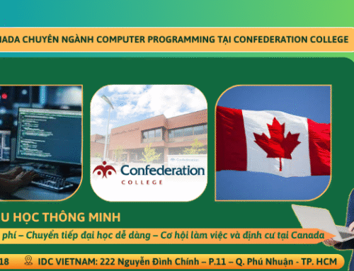 LỘ TRÌNH DU HỌC THÔNG MINH VỚI CHUYÊN NGÀNH COMPUTER PROGRAMMING TẠI CONFEDERATION COLLEGE CANADA