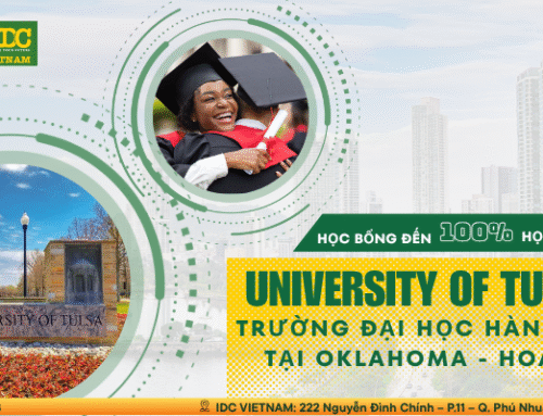UNIVERSITY OF TULSA – TRƯỜNG ĐẠI HỌC HÀNG ĐẦU TẠI OKLAHOMA VỚI HỌC BỔNG LÊN ĐẾN 100%