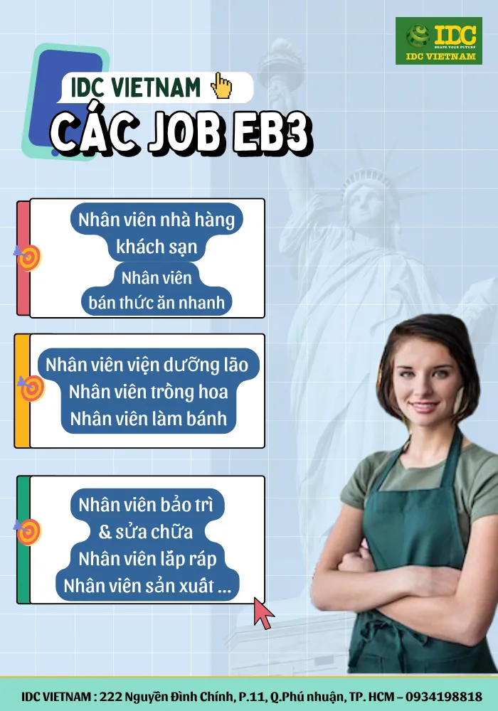 Các Job EB3 có sẵn