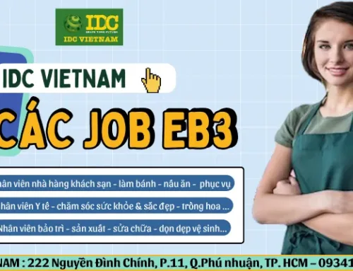 CÁC JOB EB3 DÀNH CHO BẠN MONG MUỐN ĐỊNH CƯ MỸ DIỆN EB3