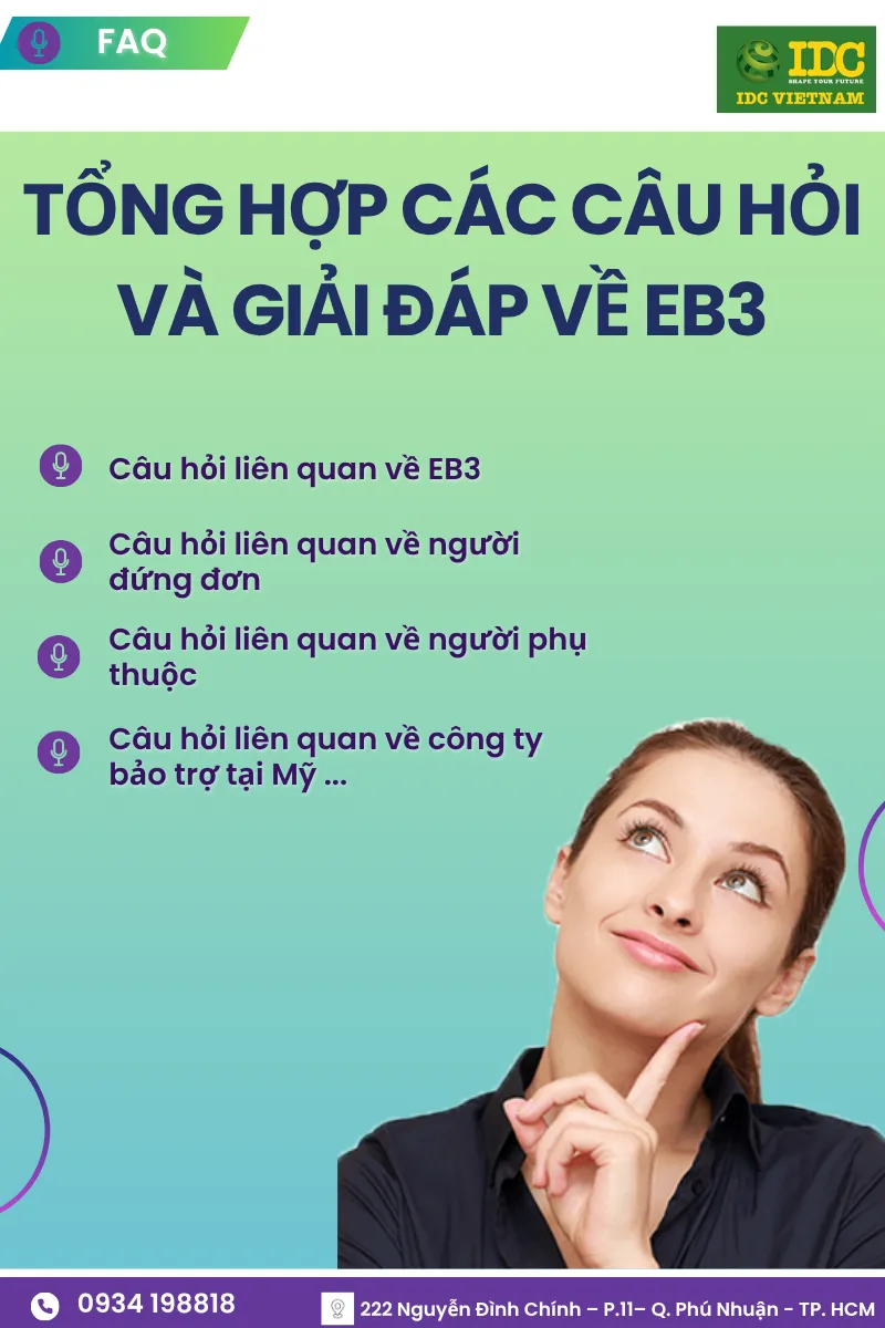 câu hỏi và giải đáp về EB3 thường gặp