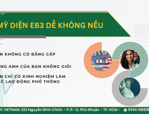ĐI MỸ DIỆN EB3 DỄ KHÔNG NẾU BẠN KHÔNG CÓ BẰNG CẤP VÀ TIẾNG ANH?