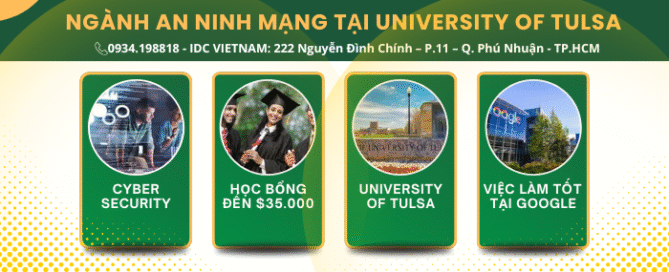 Du học Mỹ ngành An Ninh Mạng tại đại học Tulsa