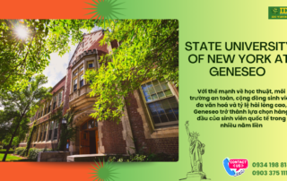 du học Mỹ trường State University of New York at Geneseo